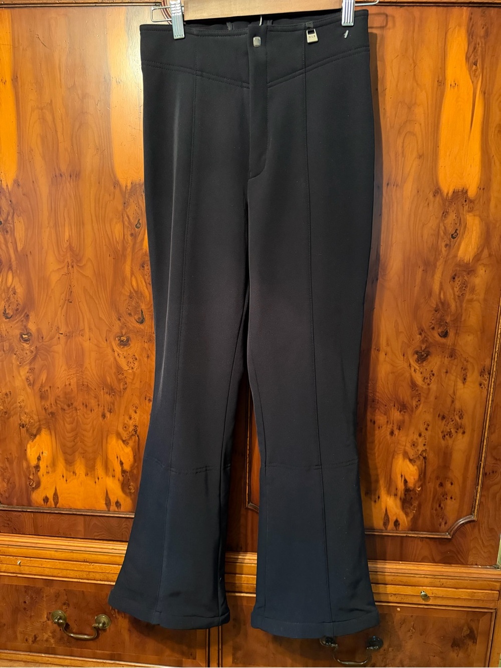 NILS Black Women’s Flared Ski Pants, Sz 6